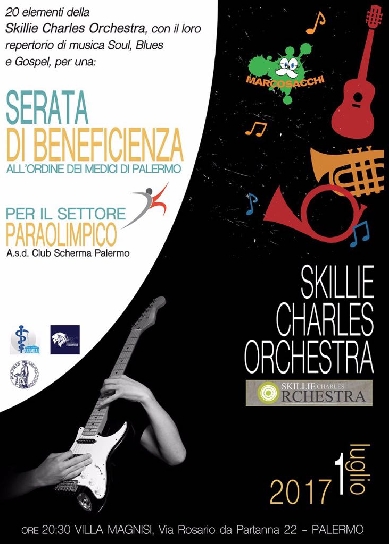 Invito serata di beneficenza all'Ordine dei Medici