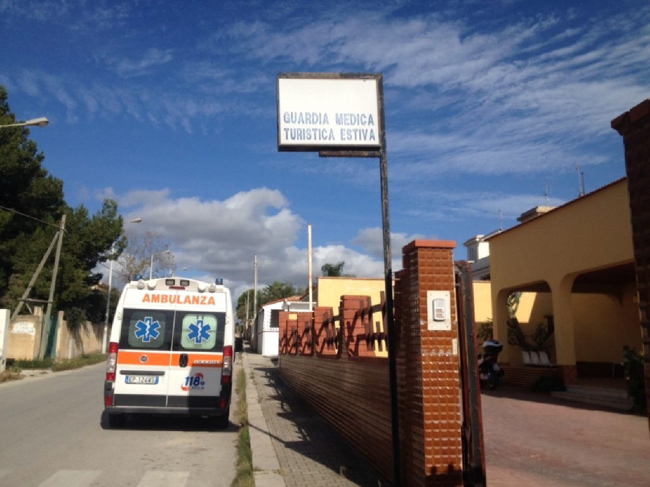 RIPRENDE L'ATTIVITA' DEL PROGETTO TRINACRIA PER L'EMERGENZA URGENZA NELLE PICCOLE ISOLE E LE AREE DISAGIATE