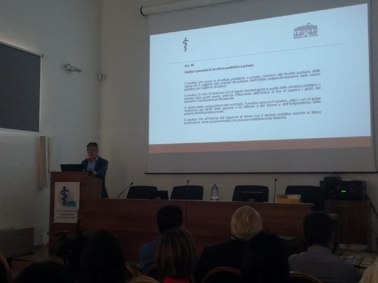 Gallery Corso di Deontologia per i nuovi iscritti 