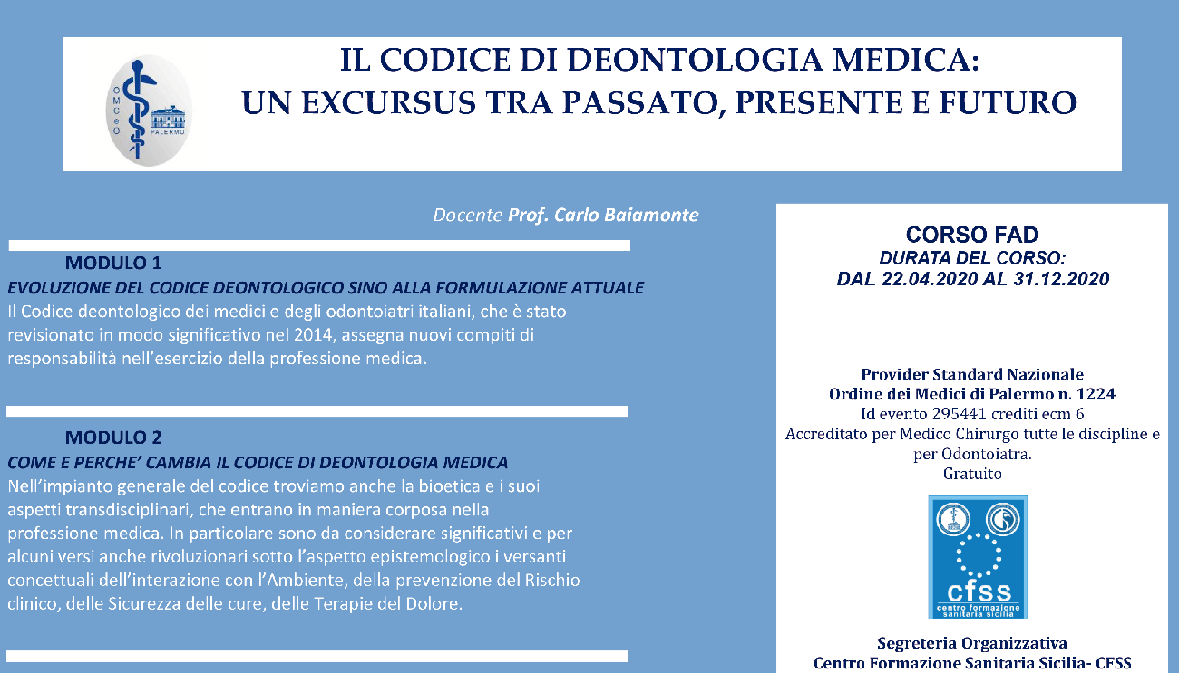 Il codice di deontologia medica: un excursus tra passato, presente e futuro