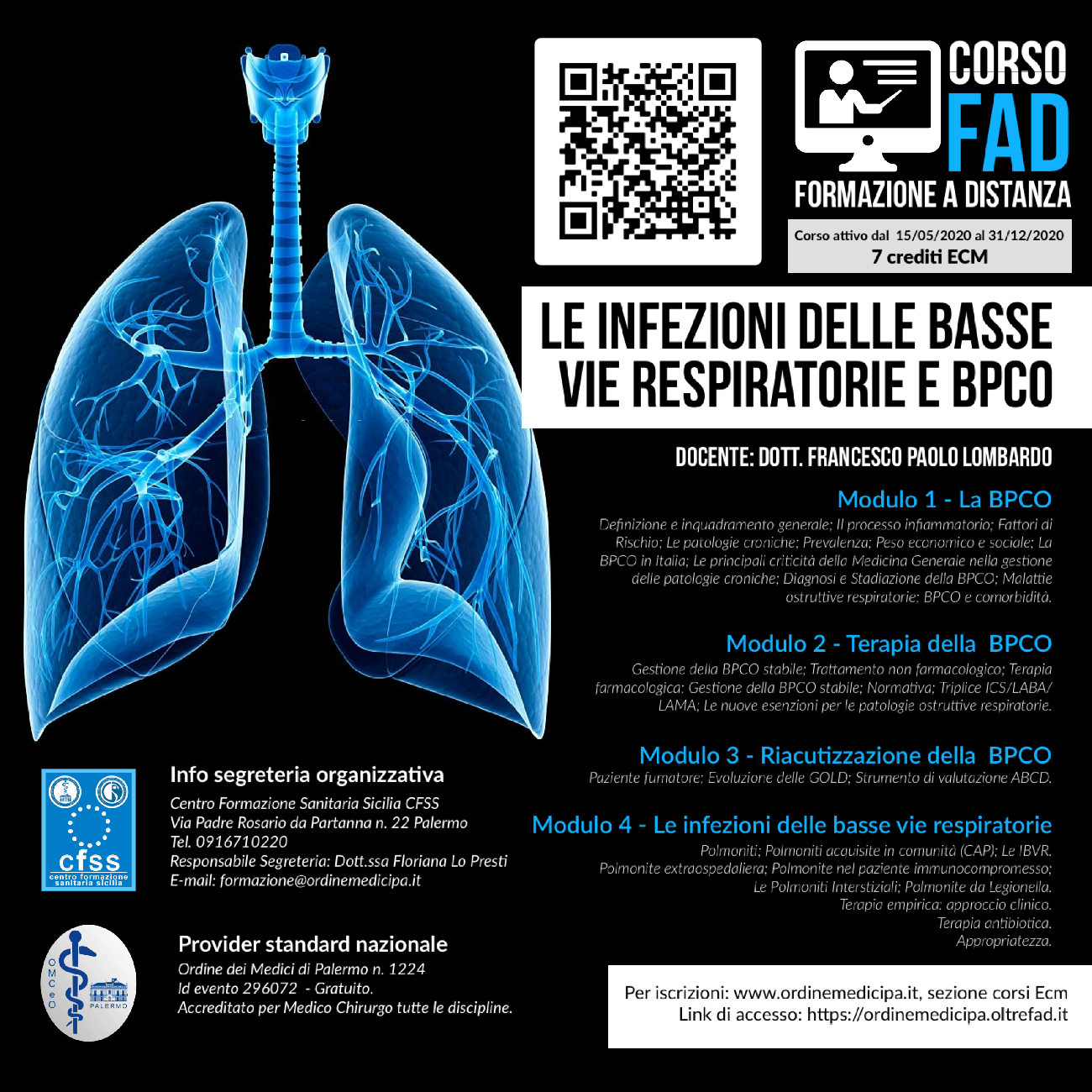 Le patologie respiratorie: le infezioni delle basse vie respiratorie e BPCO