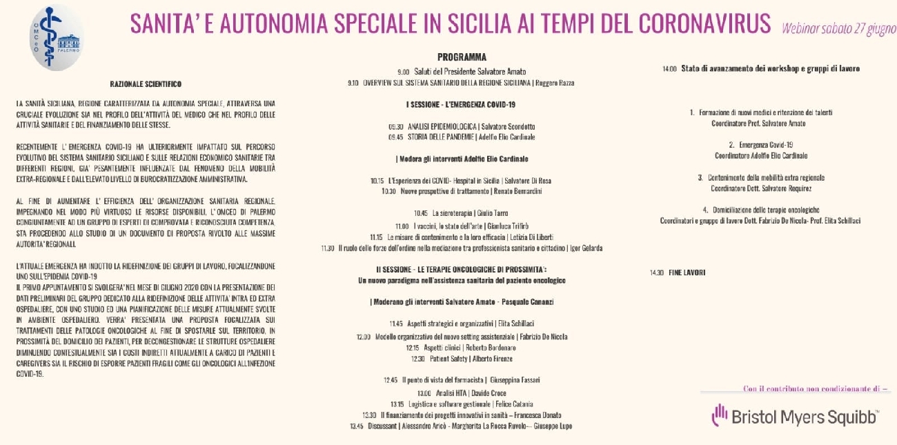 Sanità e Autonomia Speciale in Sicilia ai tempi del Coronavirus