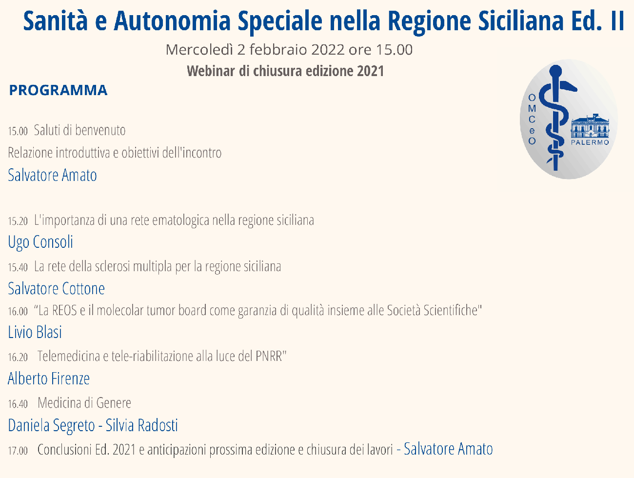 Sanità e Autonomia Speciale nella Regione Siciliana Ed. II 