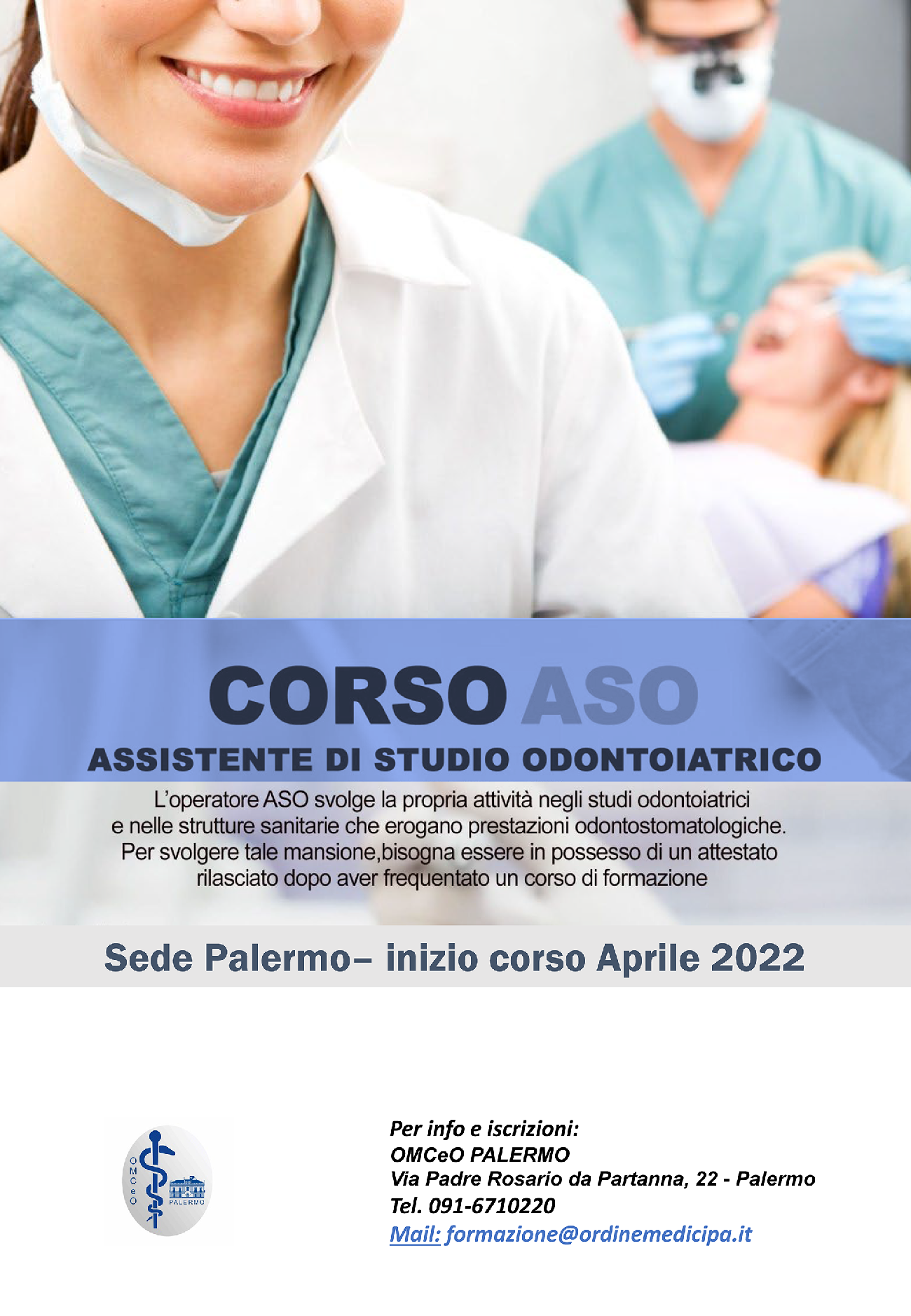 CORSO ASO Assistente di Studio Odontoiatrico 