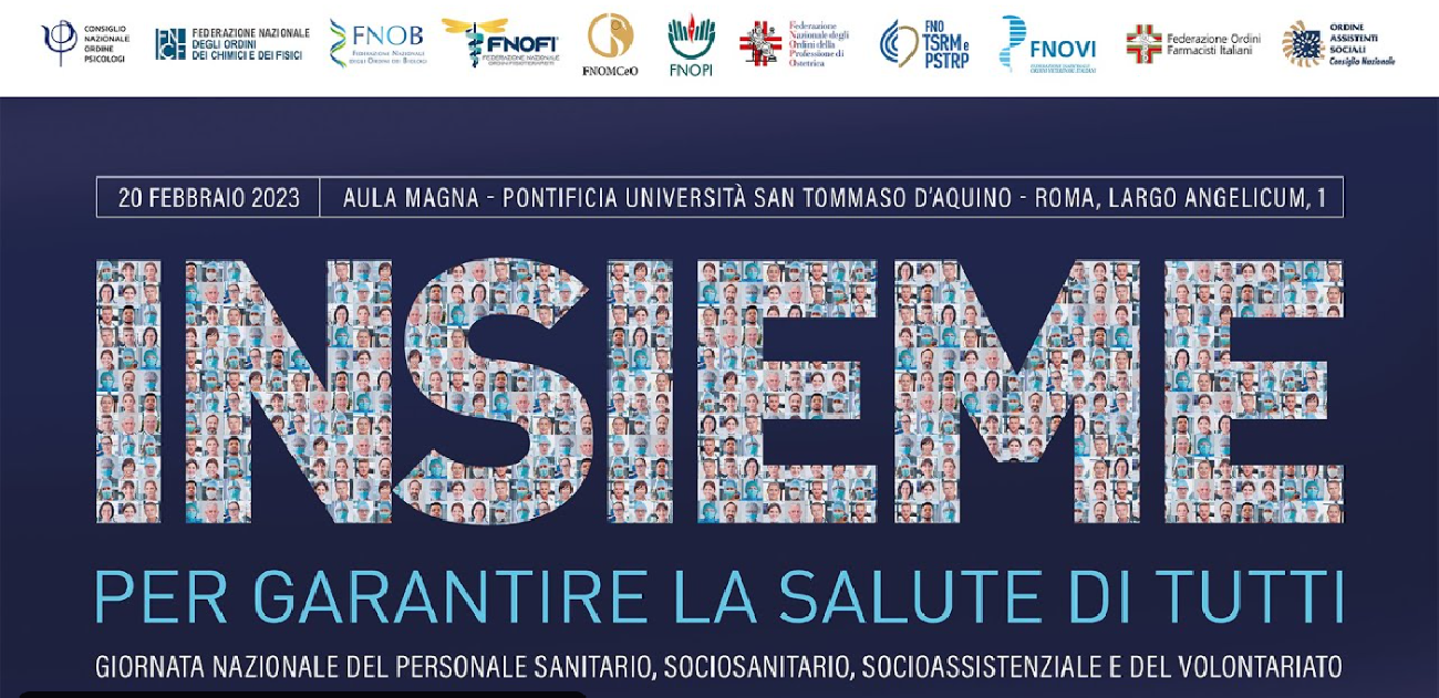 III GIORNATA NAZIONALE PERSONALE SANITARIO 