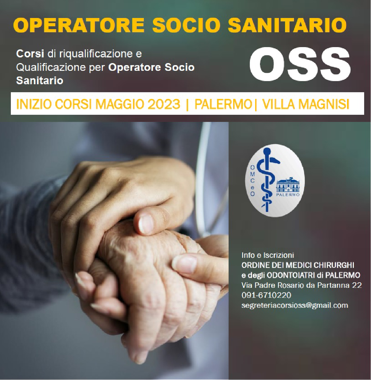 Corsi di Qualificazione e Riqualificazione per Operatore Socio Sanitario OSS 