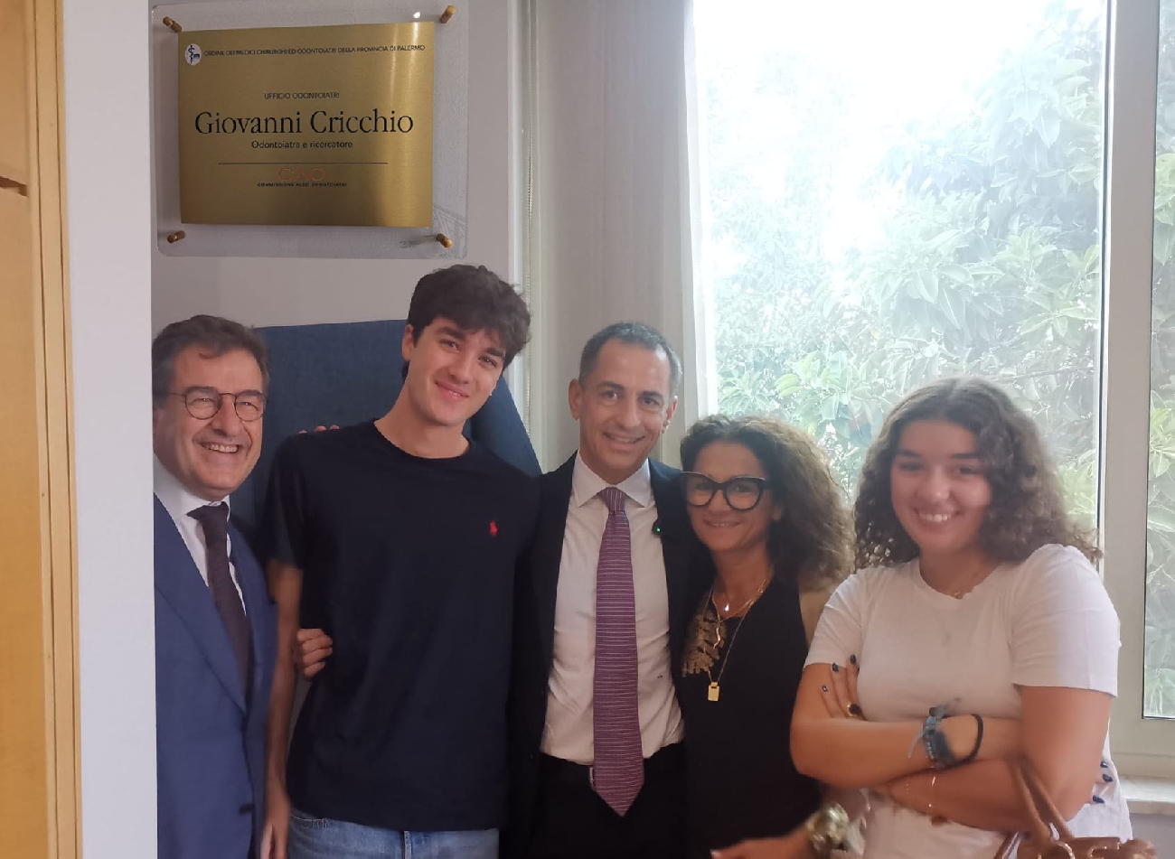 L'OMCEO DI PALERMO DEDICA A GIOVANNI CRICCHIO L'UFFICIO ODONTOIATRI E UNA CONFERENZA 