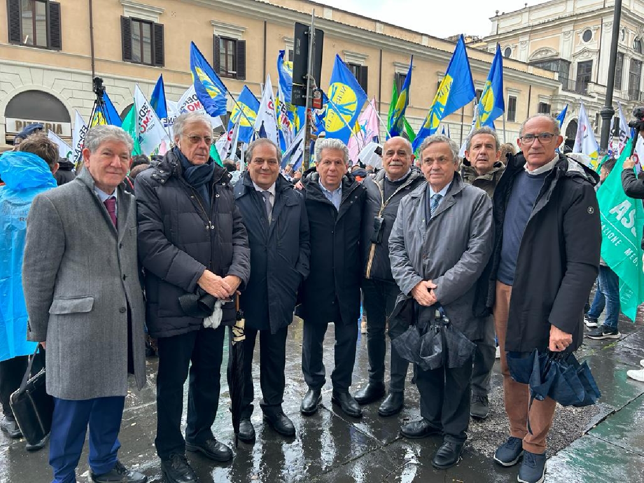 Toti Amato a Roma per lo sciopero dei Medici: unione per la salute