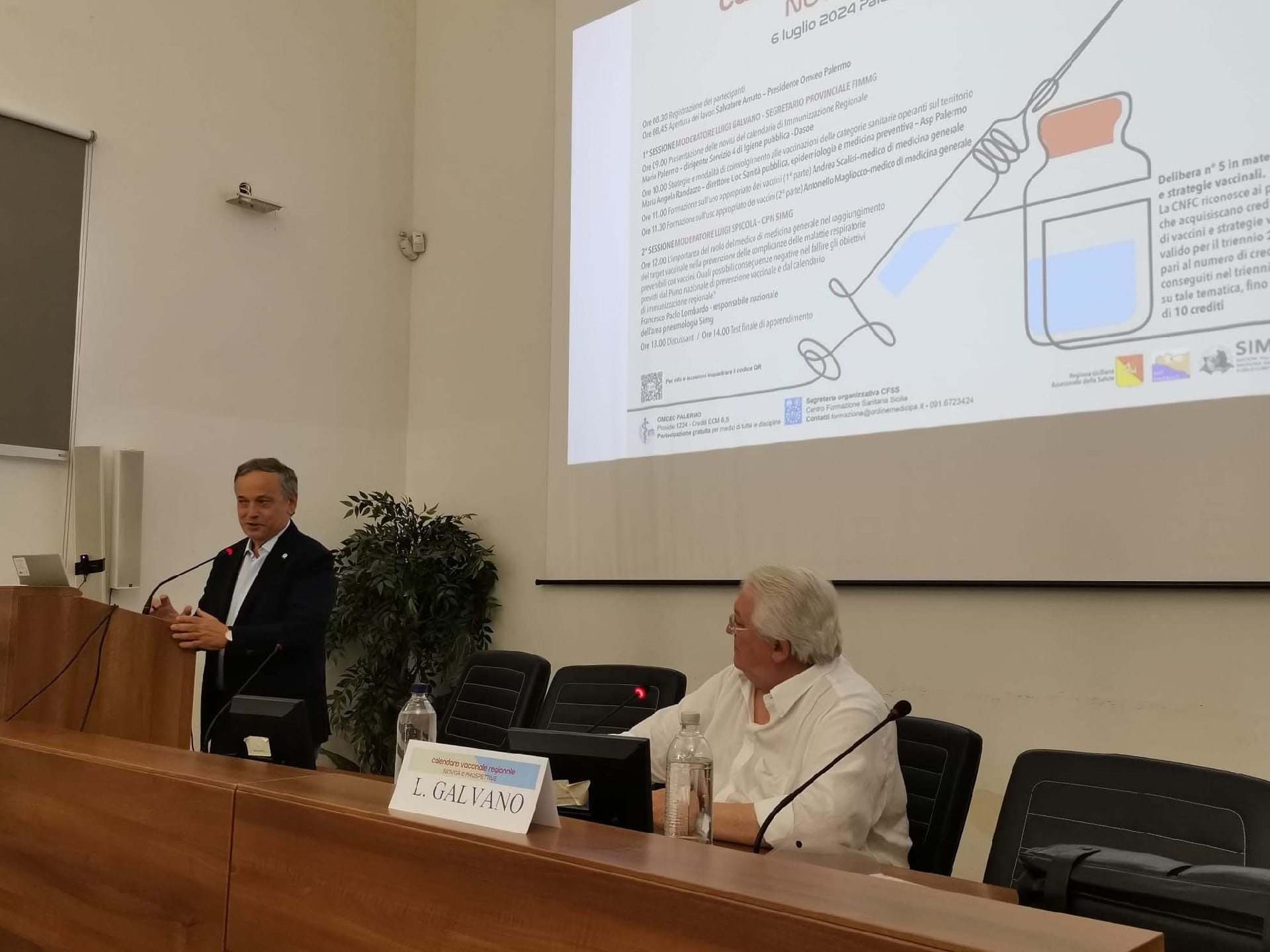 PRESENTATE A VILLA MAGNISI LE NOVITA' DEL CALENDARIO VACCINALE 2023-2025 