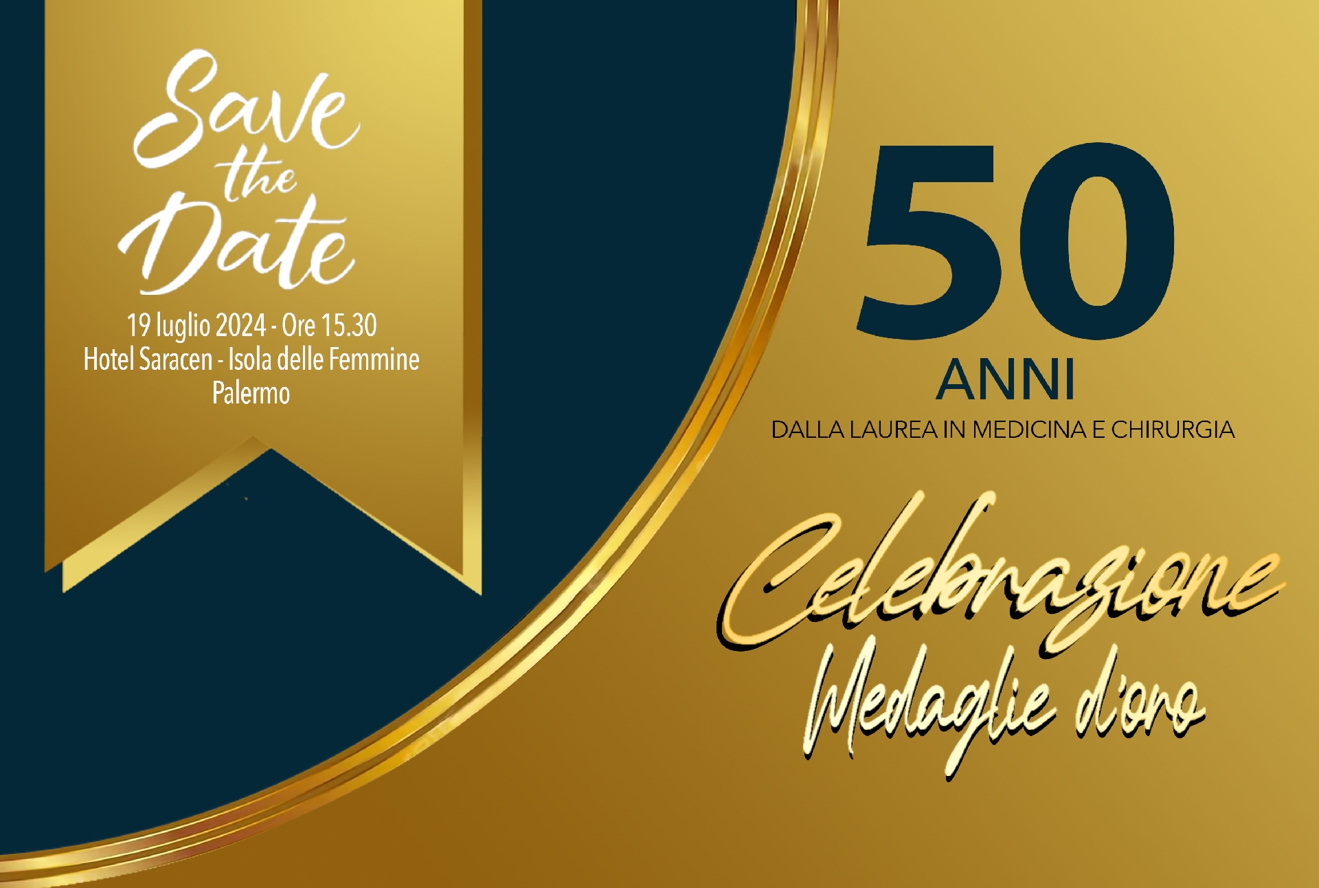 MEDAGLIE D'ORO A 173 MEDICI PER I 50 ANNI DI PROFESSIONE 