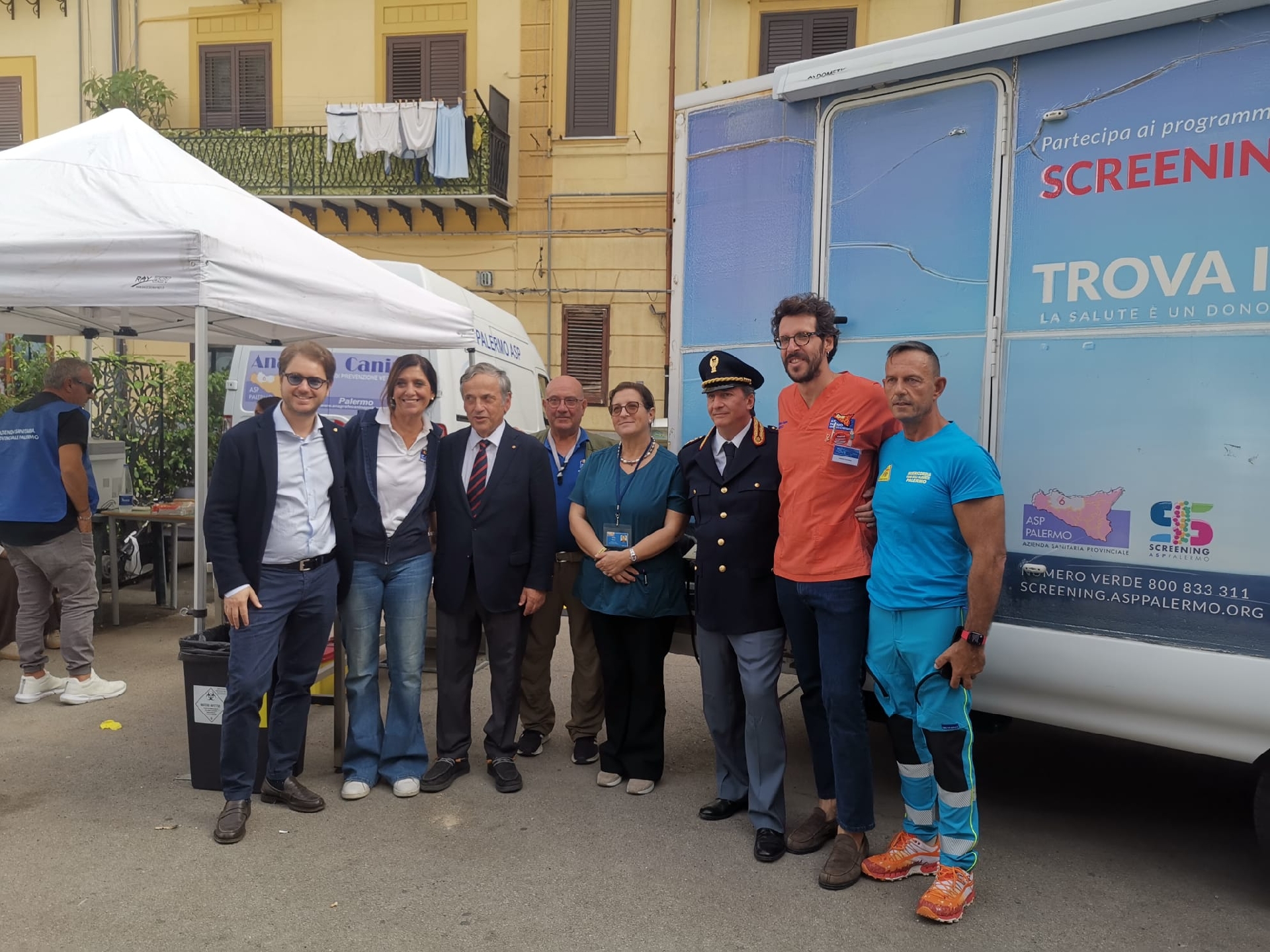 DALL'OPEN DAY DELLA PREVENZIONE DI ASP E POLIZIA: