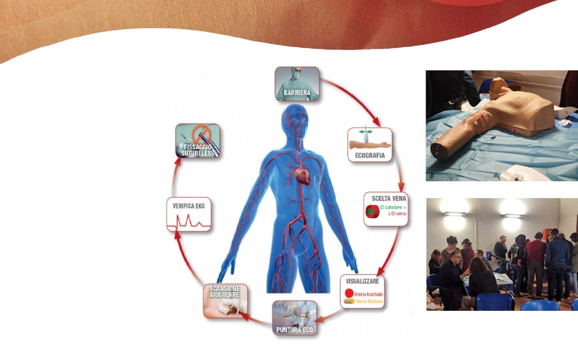 A VILLA MAGNISI DUE GIORNI DI TRAINING PER GESTIRE GLI ACCESSI VENOSI 