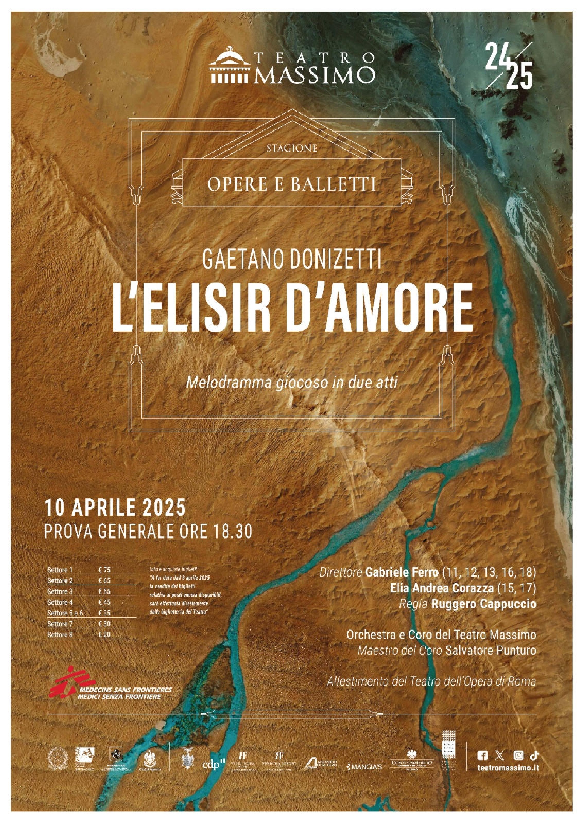 Prova generale Elisir d'amore, 10 aprile