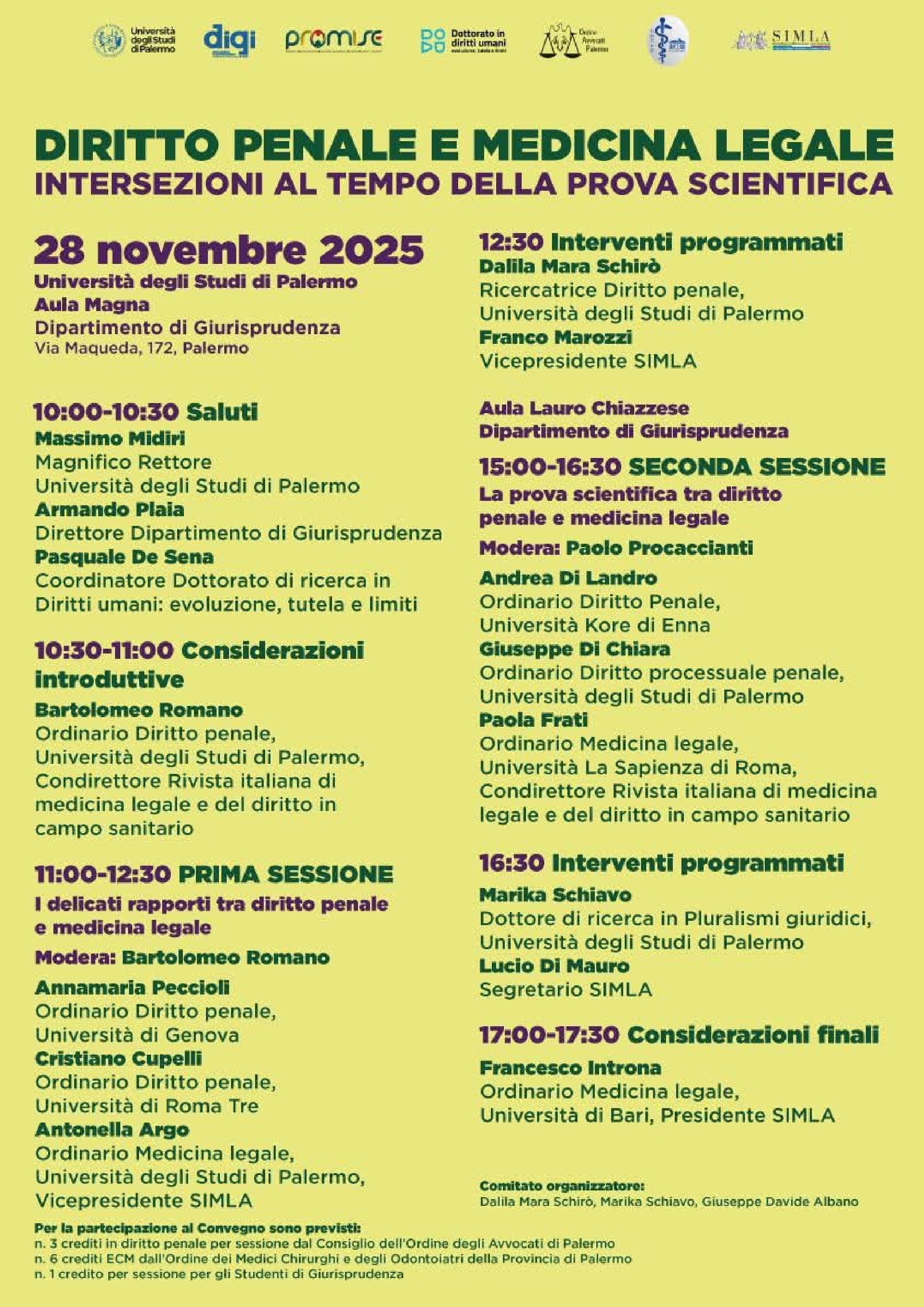 Diritto Penale e Medicina Legale: