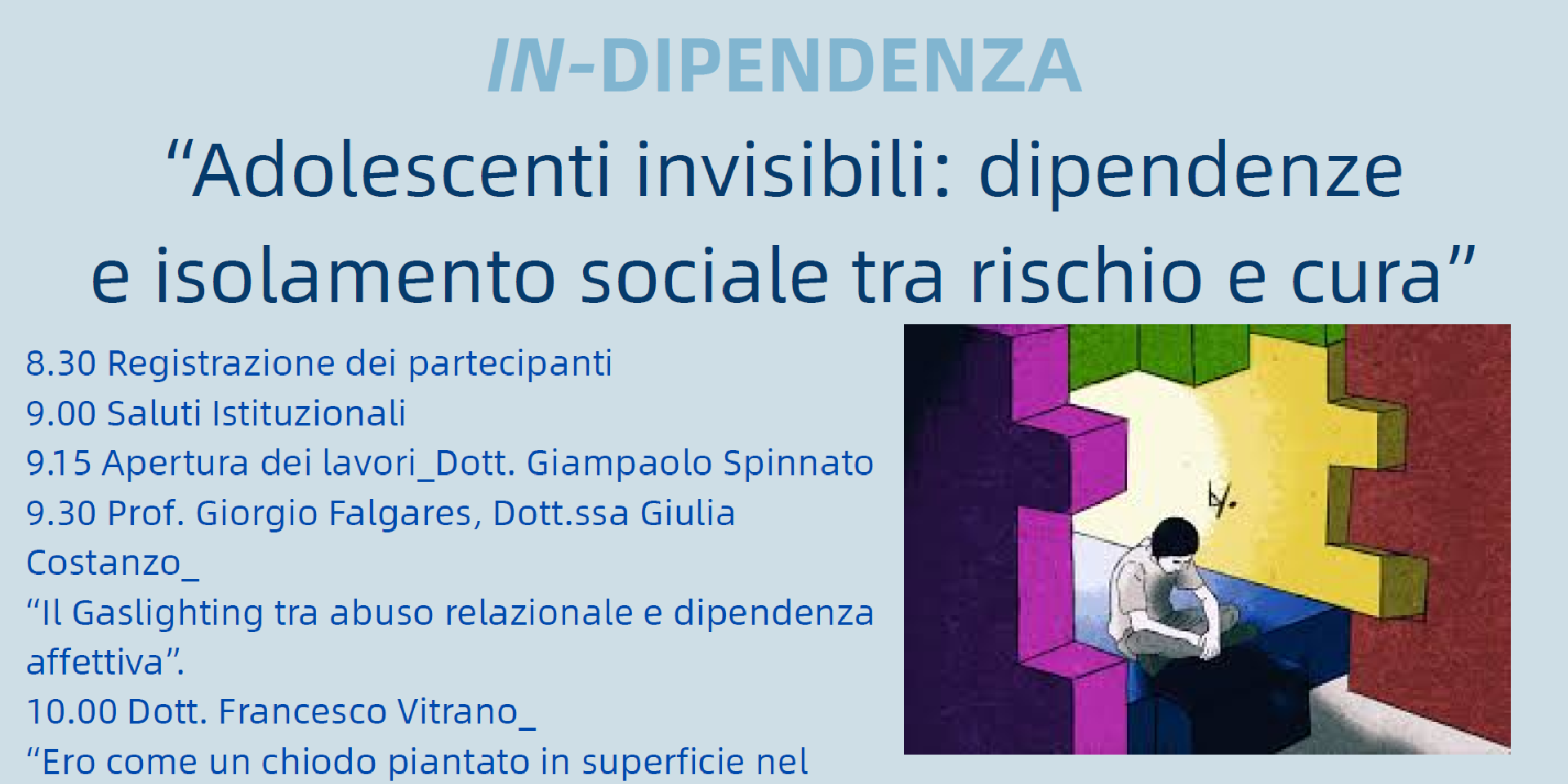 Adolescenti invisibili: dipendenze e isolamento sociale tra rischio e cura 