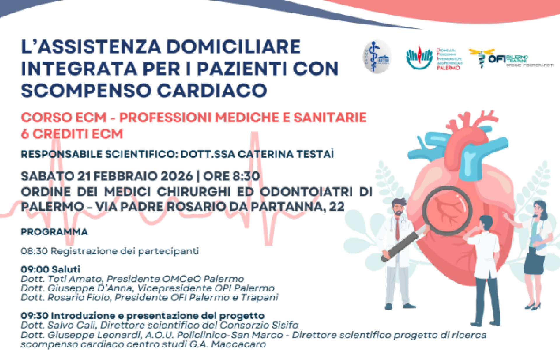 L’ASSISTENZA DOMICILIARE INTEGRATA PER I PAZIENTI CON SCOMPENSO CARDIACO 